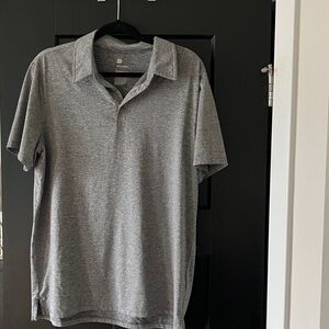 All in Motion Heather Gray Polo Shirt